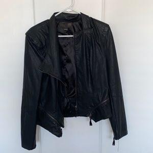 Leather jacket